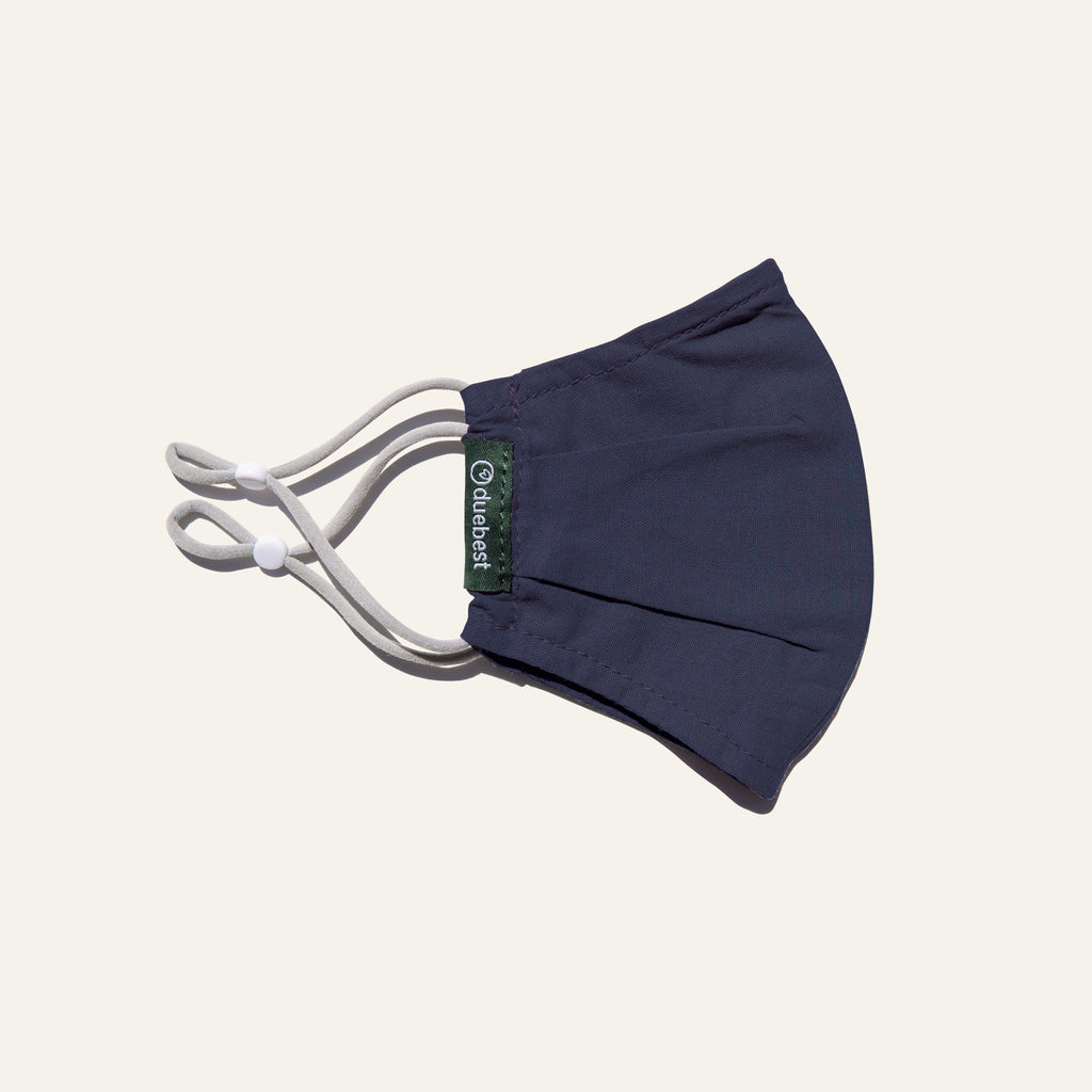 Duebest Navy Blue Reusable Face Mask