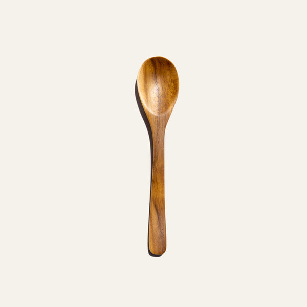 Reusable Wooden Spoon (Teak Wood Utensil)